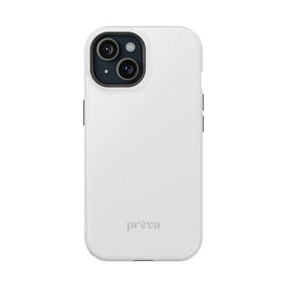 White & Grey Phone Case