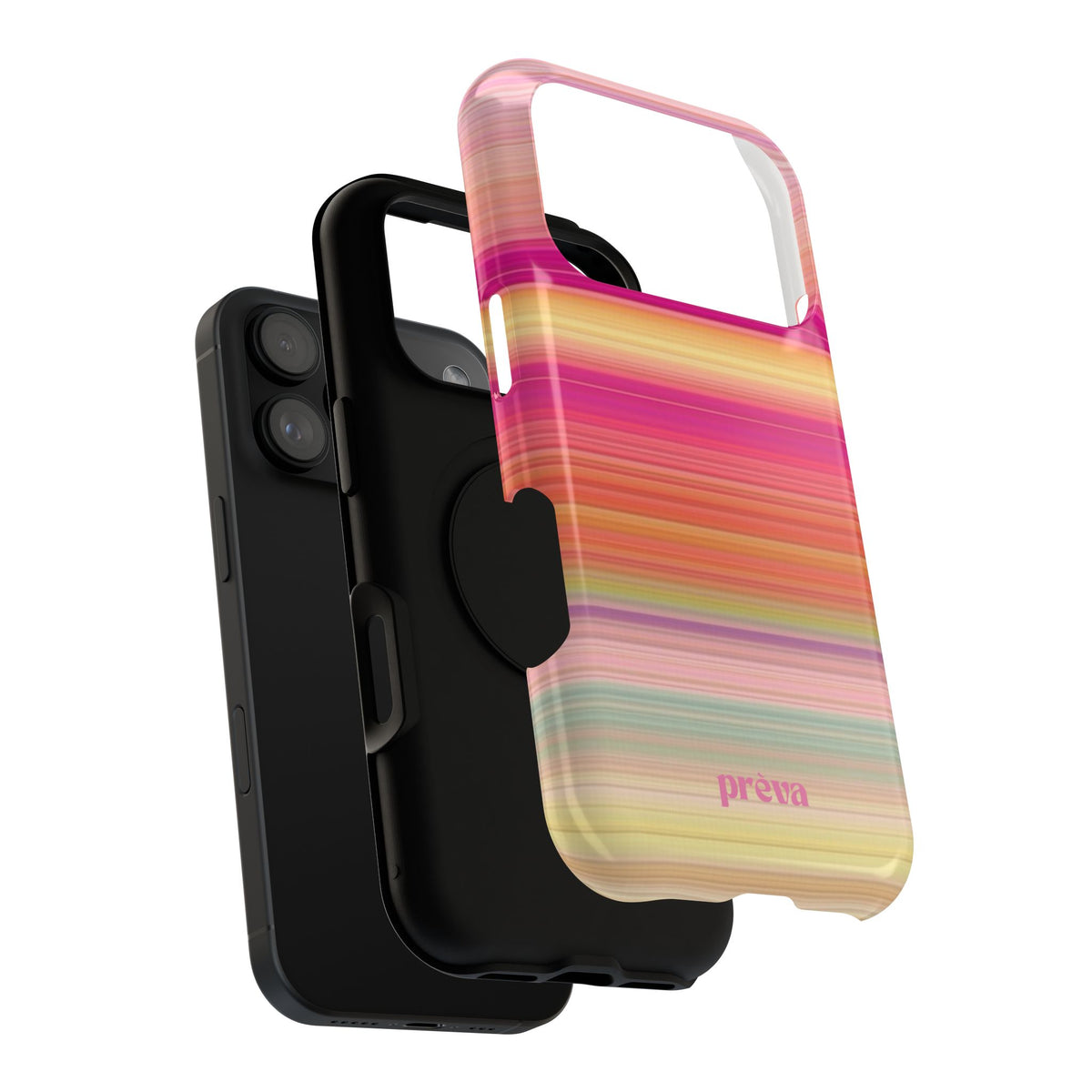 Pastel Stripe Rays Phone Case