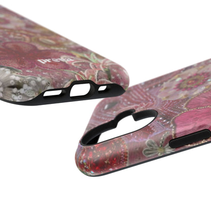 Floral Embroidery Phone Case