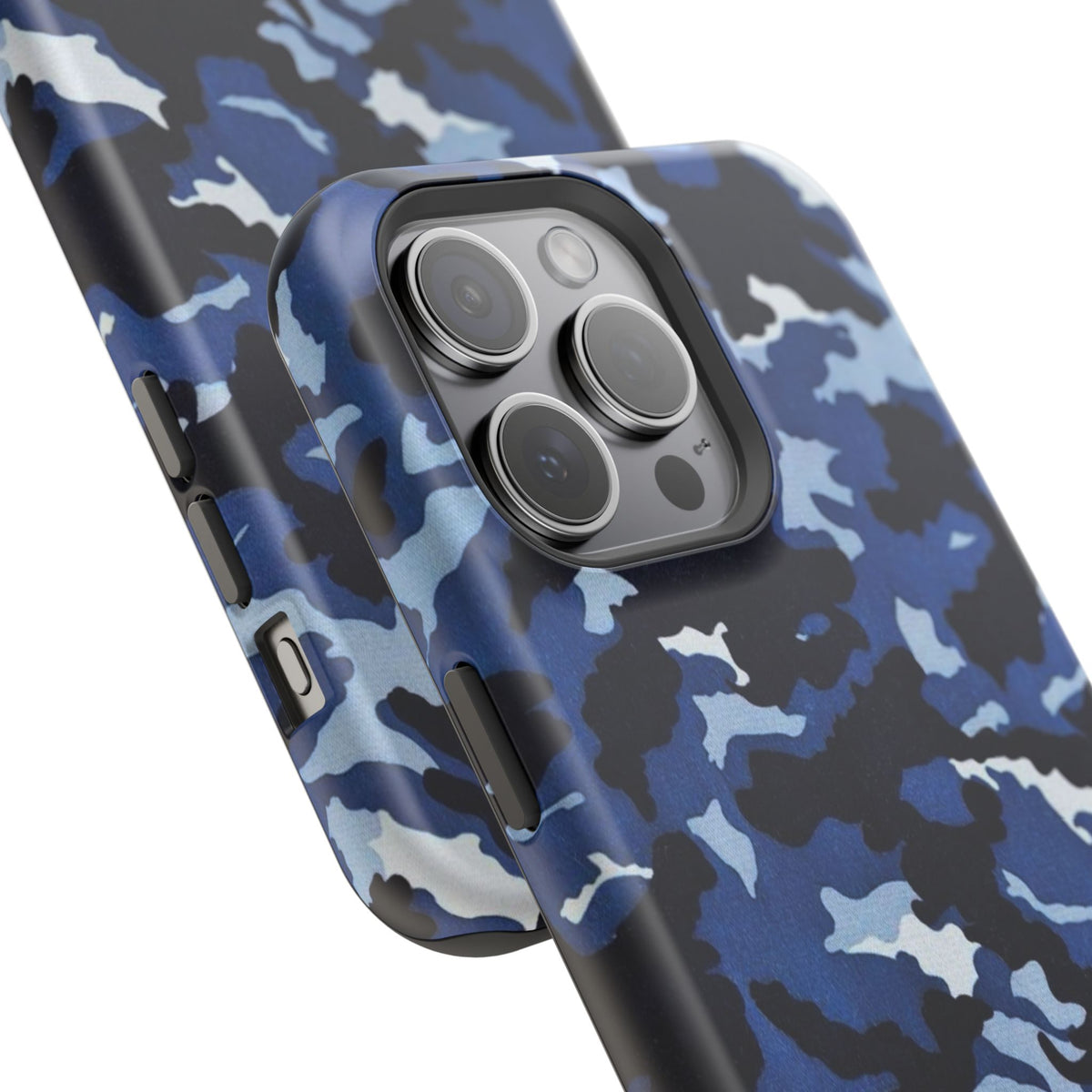 Blue Camo Phone Case