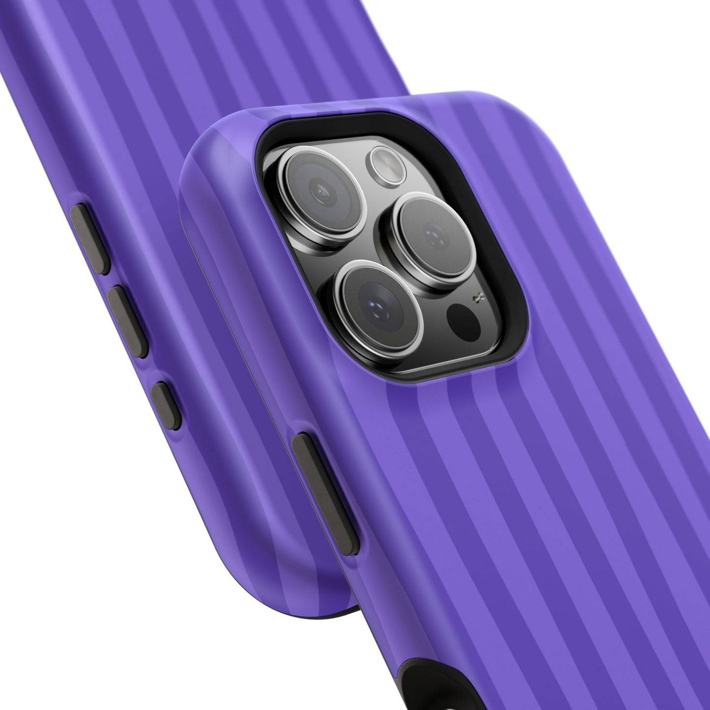 Dark Purple Stripes Phone Case