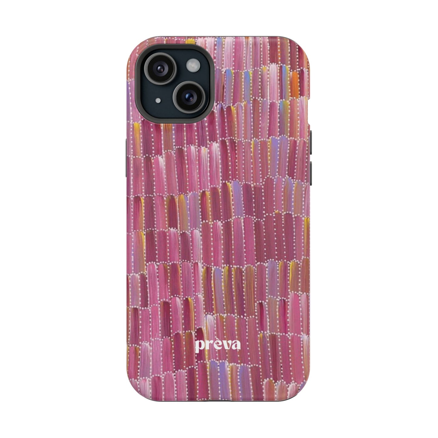 Pink Brushstroke Phone Case