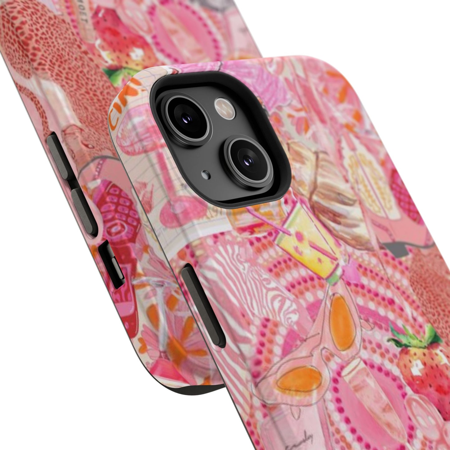 Pink Collage Phone Case