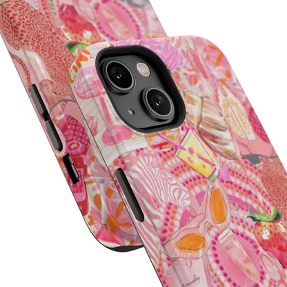 Pink Collage Phone Case