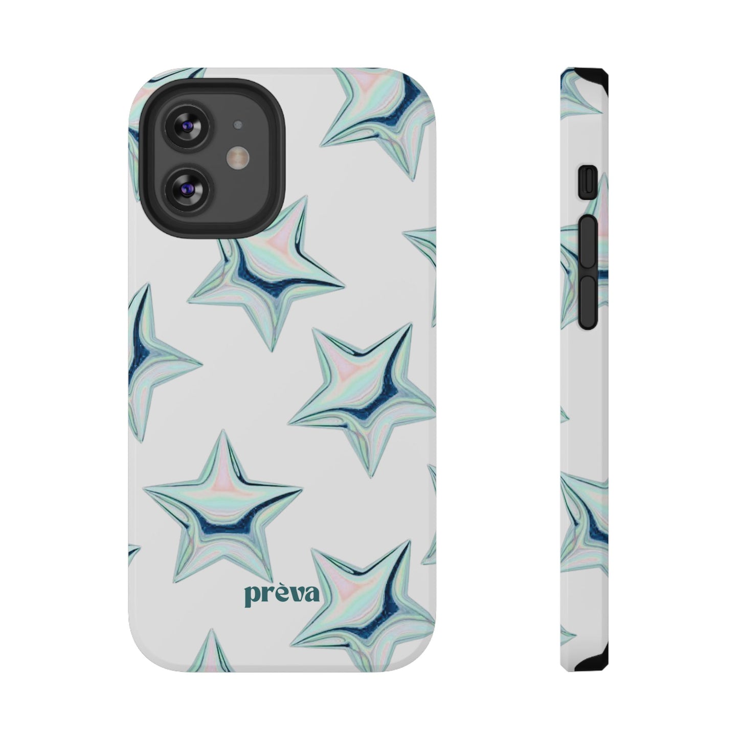 White Starburst Phone Case