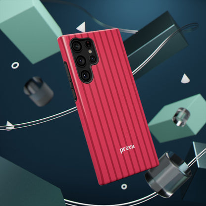Pinky Red Stripes Phone Case