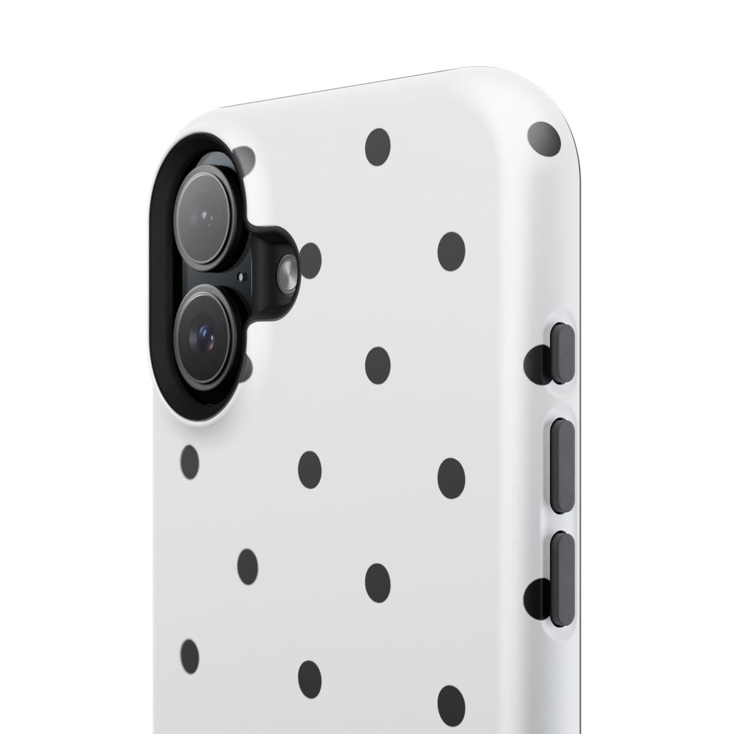 B&W polka dots Phone Case