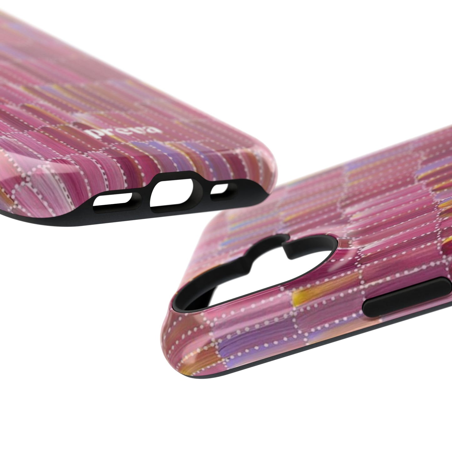 Pink Brushstroke Phone Case
