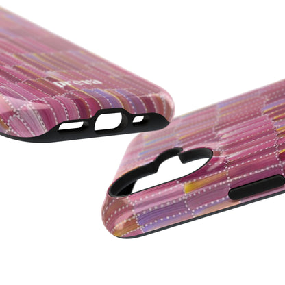 Pink Brushstroke Phone Case