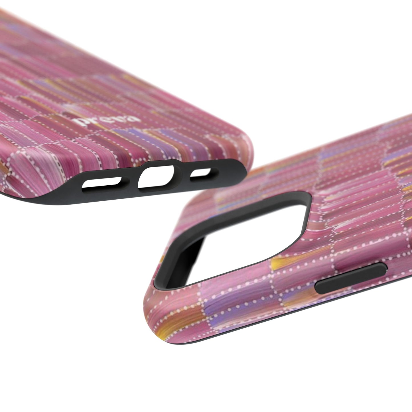 Pink Brushstroke Phone Case