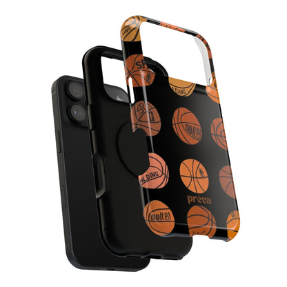 Black Basketball Phone Case