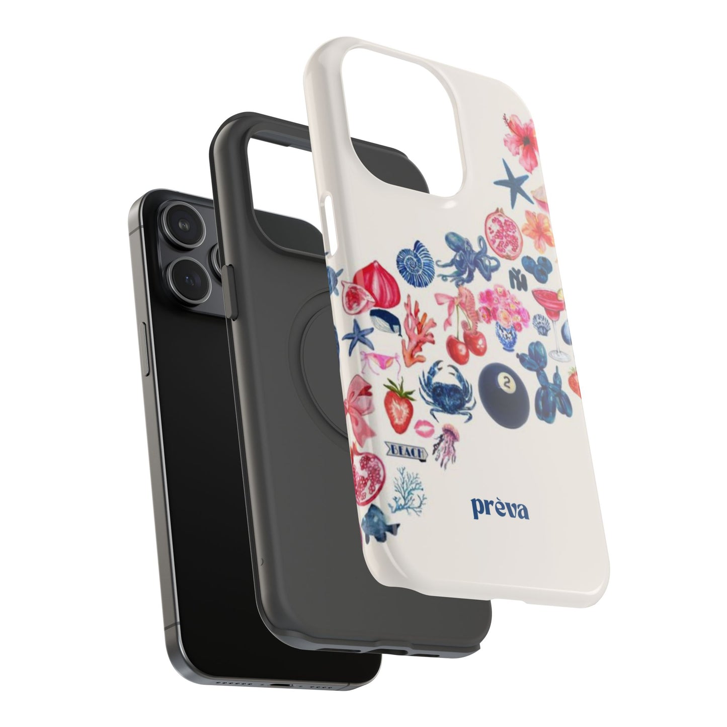 Collage Wave Phone Case