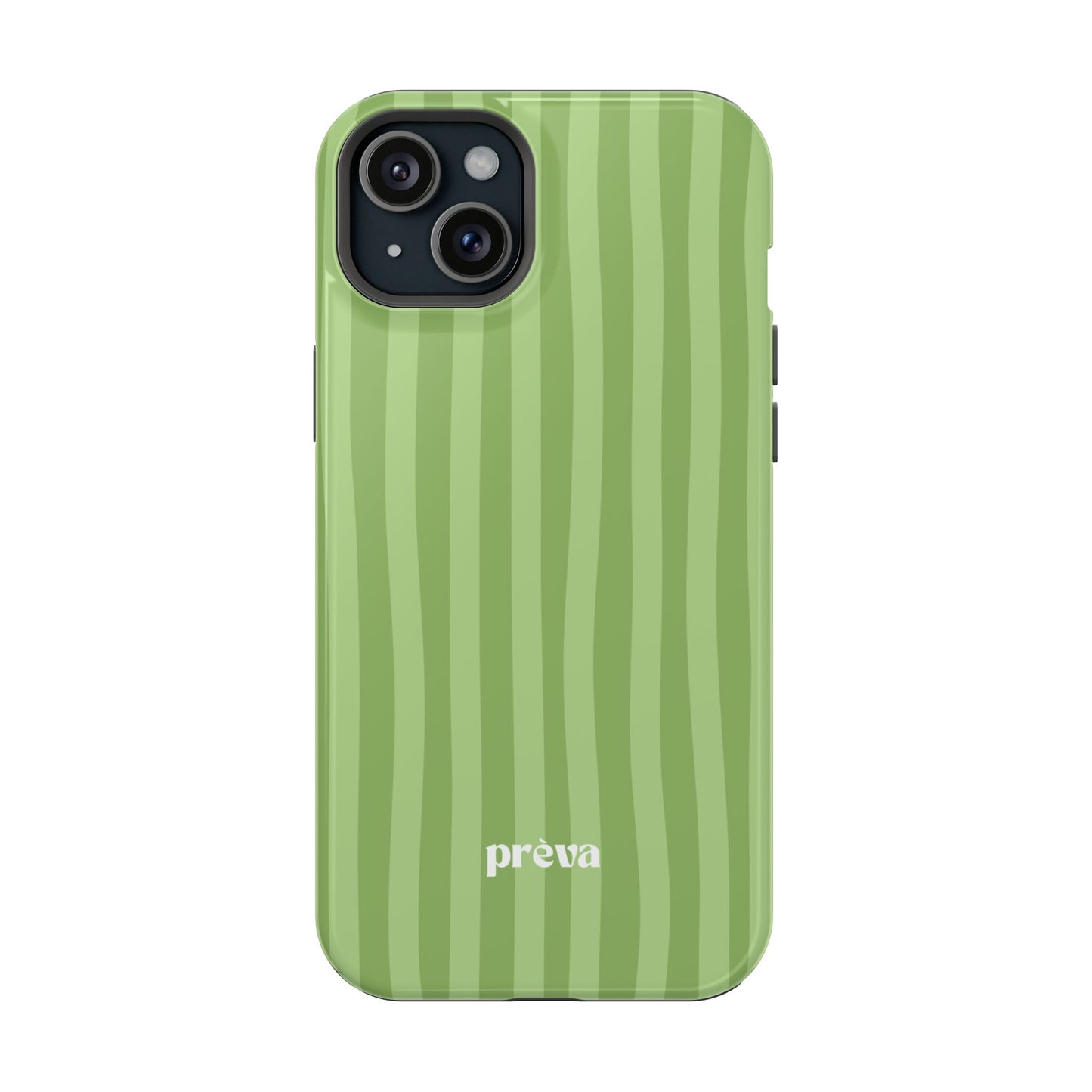 Light Green Stripes Phone Case