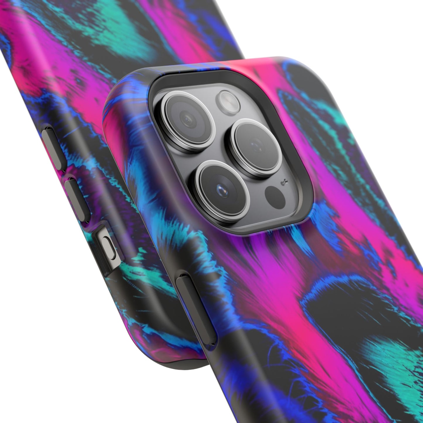 Neon Swirl Phone Case