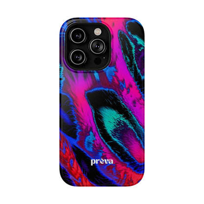 Neon Swirl Phone Case