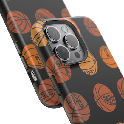 Black Basketball Phone Case