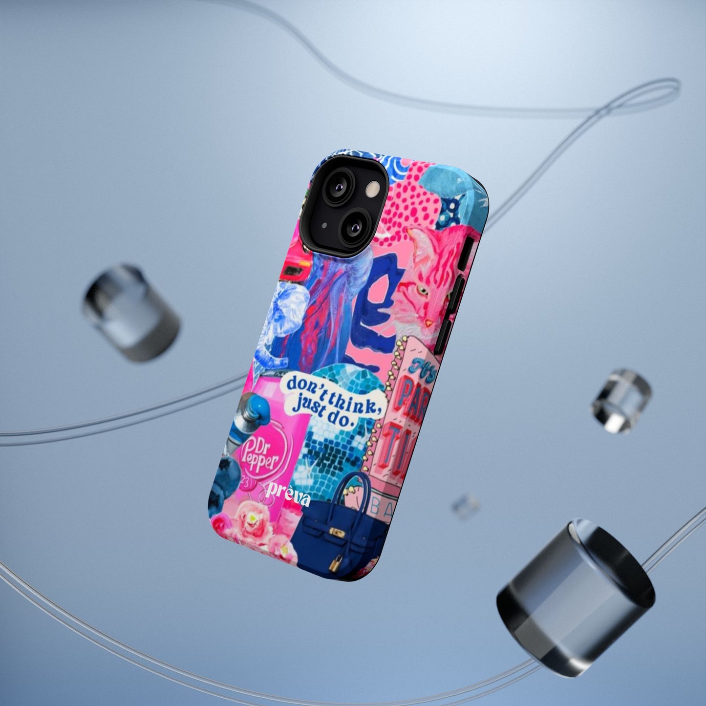 Vibrant Galaxy Collage Phone Case