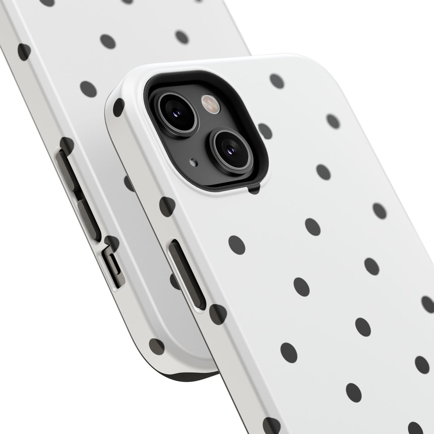 B&W polka dots Phone Case