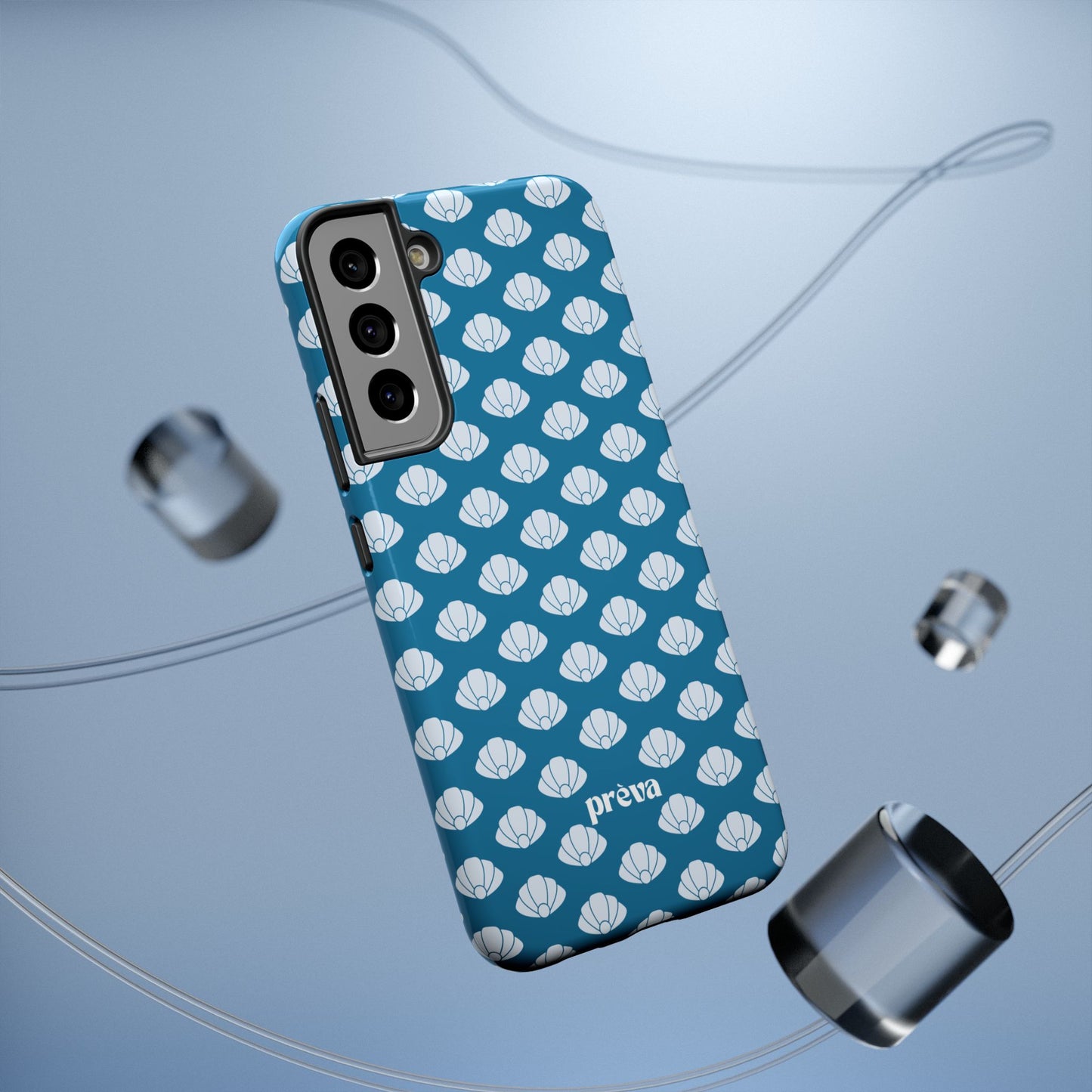 Shellfull teal Phone Case