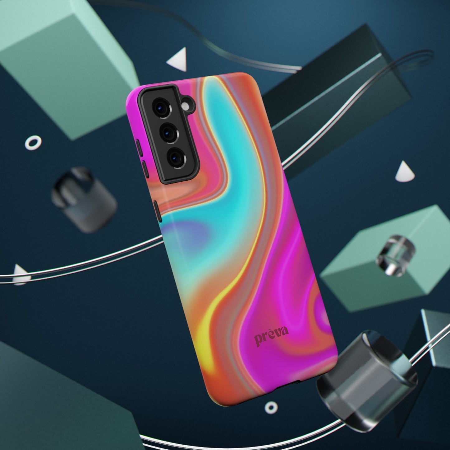 Iridescent Swirl Phone Case