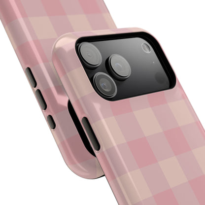 Pink Plaid Phone Case