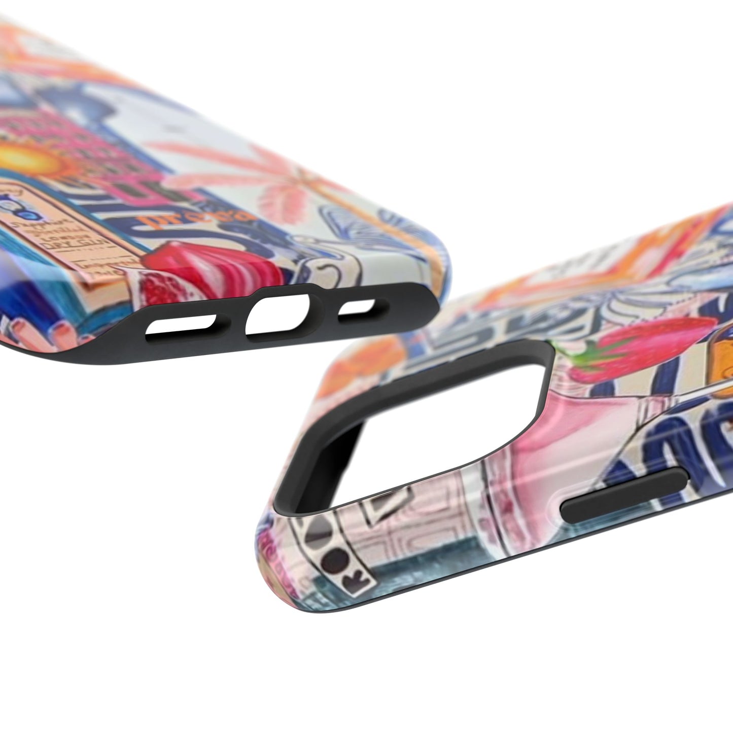 Tropical Beach Collage Phone Case