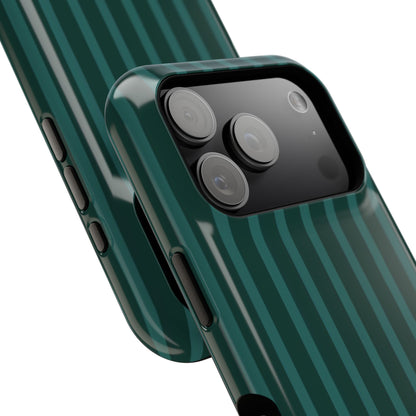 Striped Green Phone Case