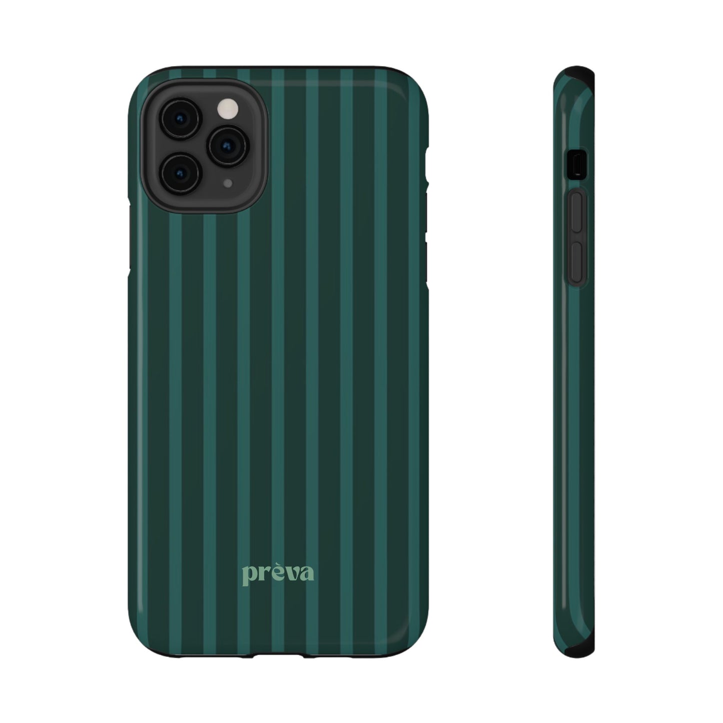 Striped Green Phone Case