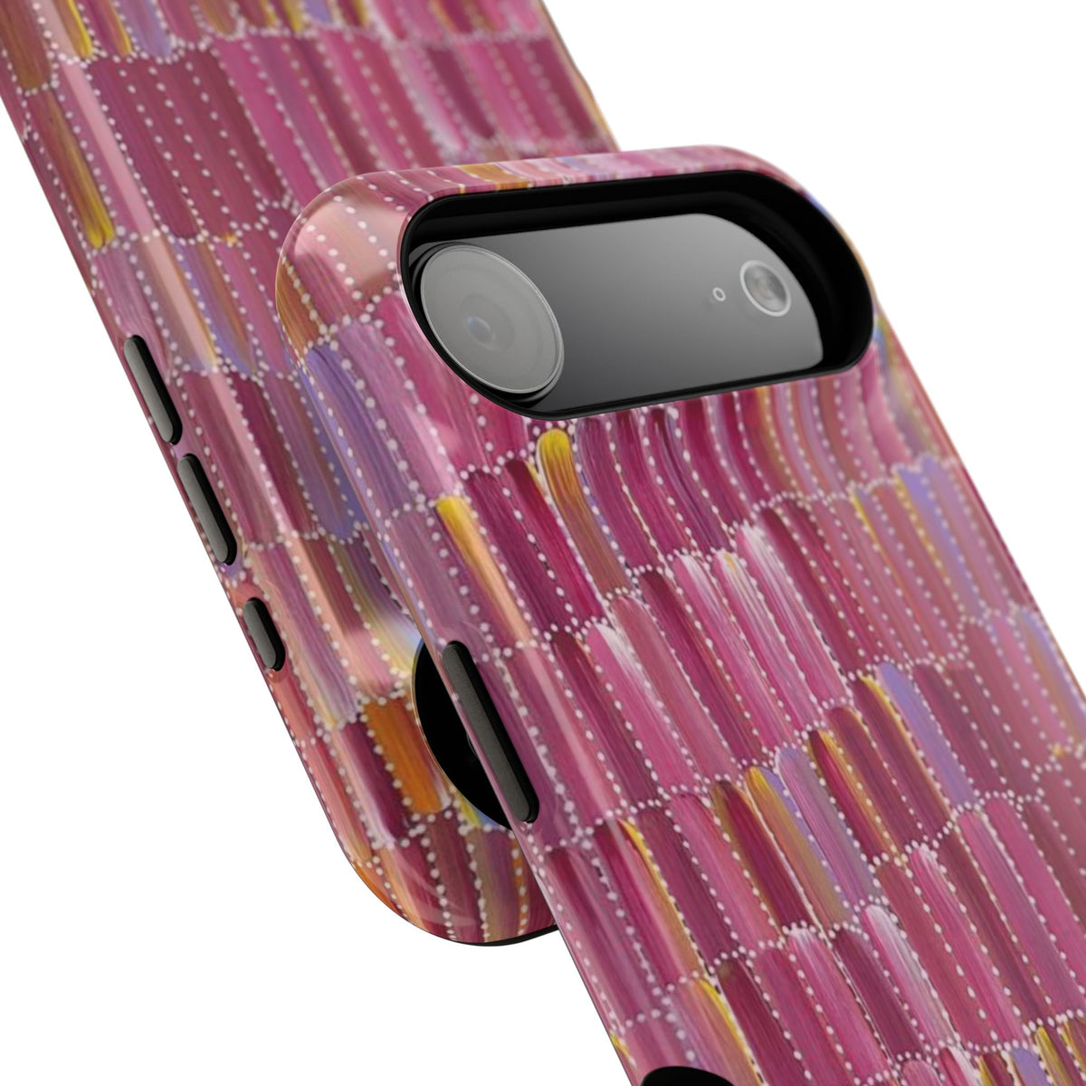 Pink Brushstroke Phone Case