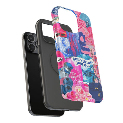 Vibrant Galaxy Collage Phone Case