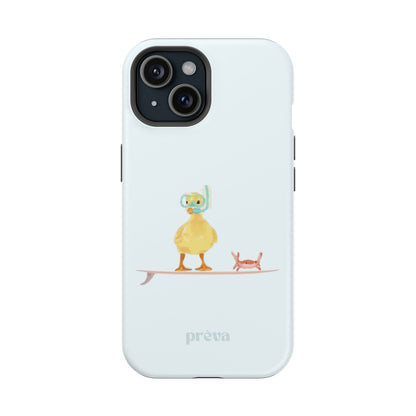 Scuba Duck Stripes Phone Case