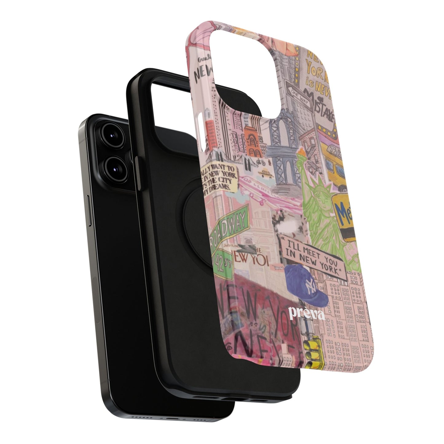 New York Collage Phone Case