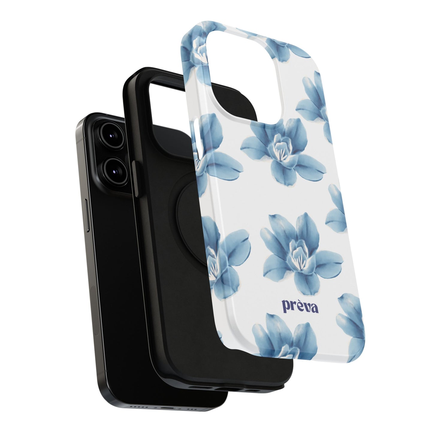 Blue Flowers Phone Case