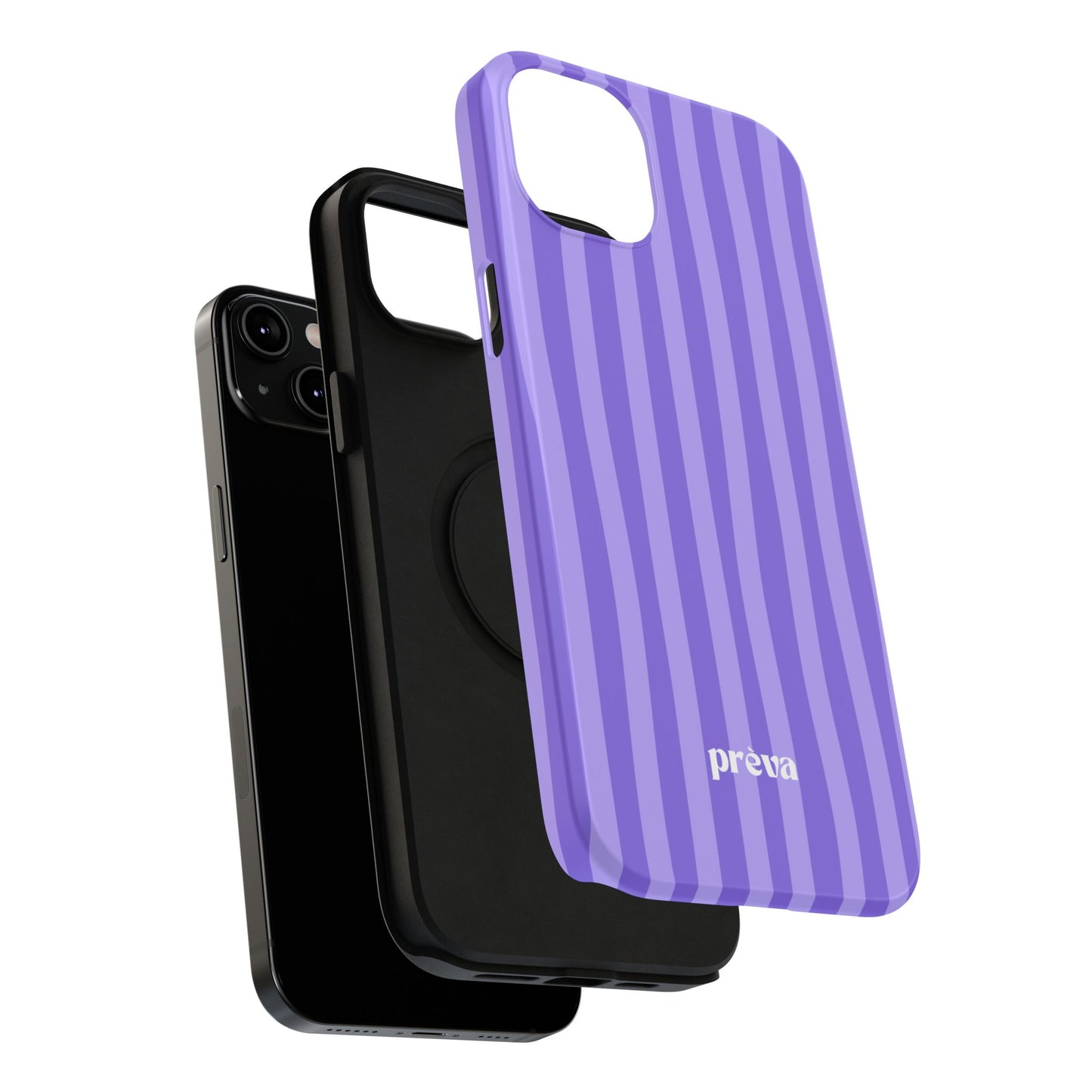 Lavender Stripes Phone Case