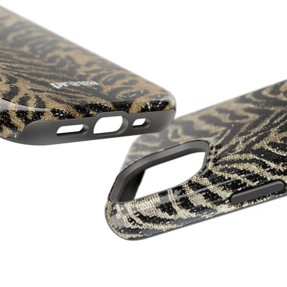 Phone Case — Impact‑Resistant Tiger Print Rug Texture