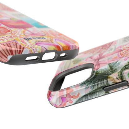 Pink Cocktail Collage Phone Case