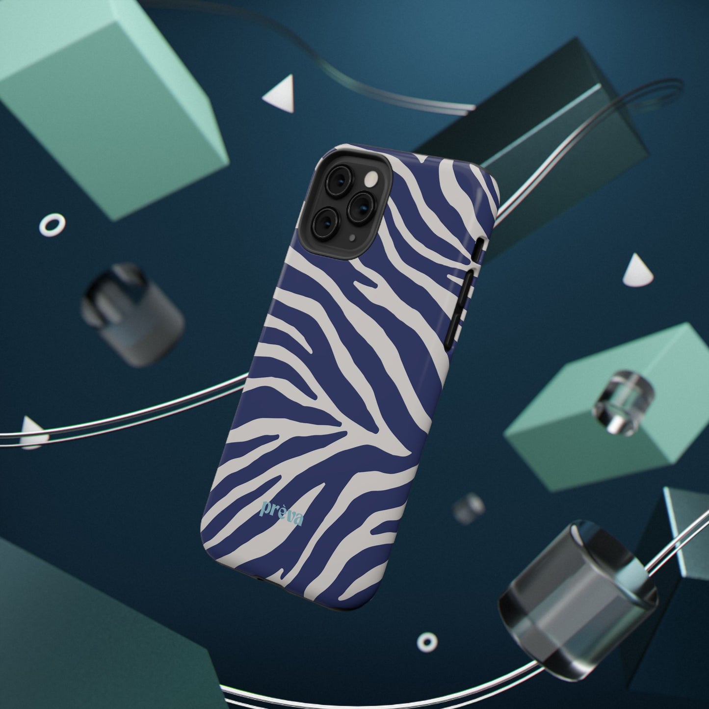 Blue Zebra Phone Case