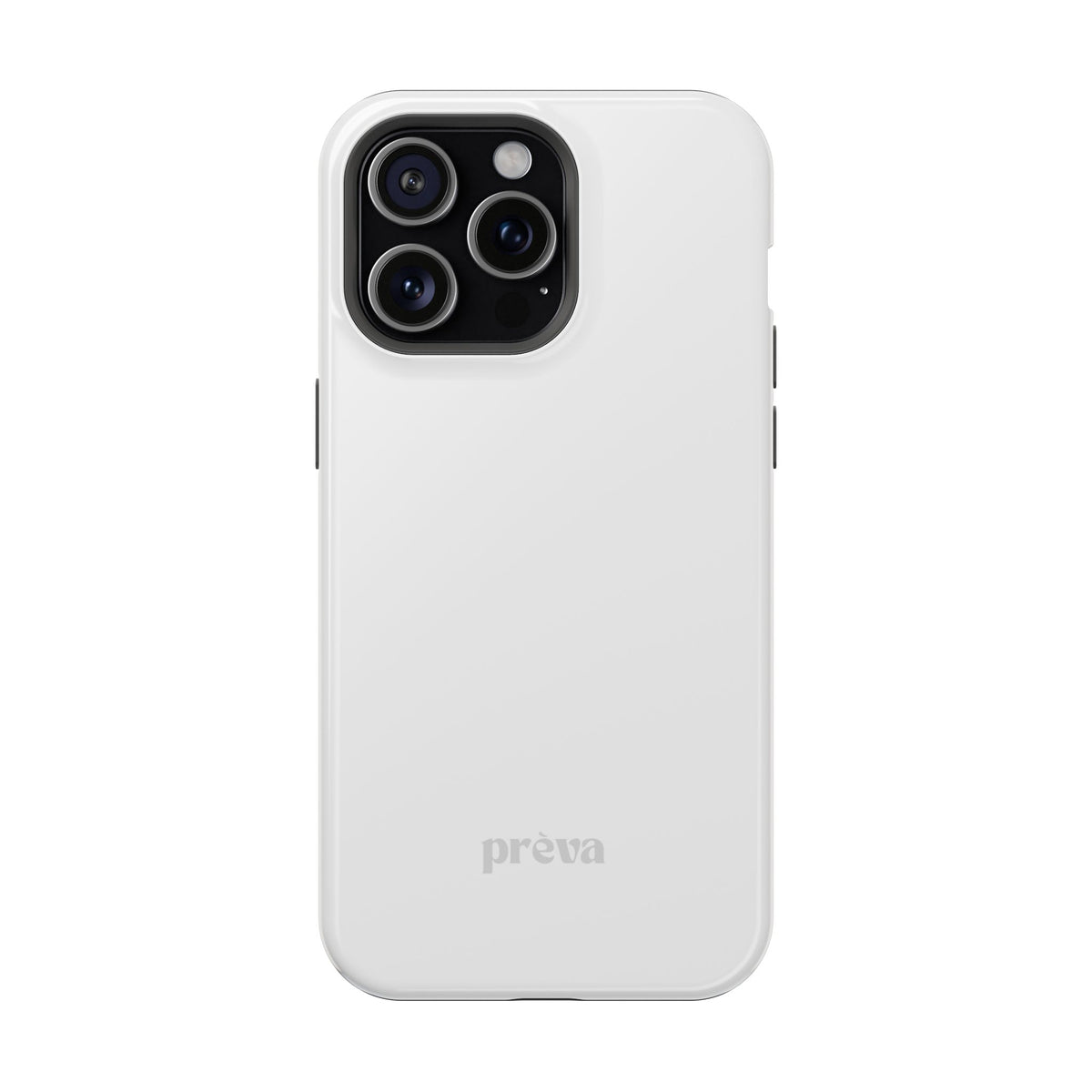 White & Grey Phone Case