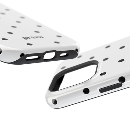 B&W polka dots Phone Case
