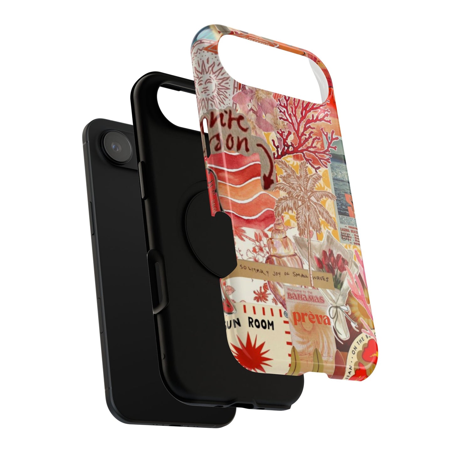 Vintage Floral Collage Phone Case