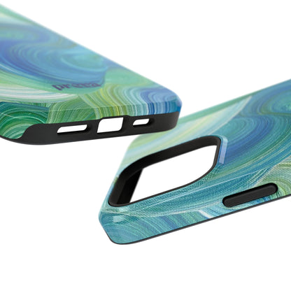 Swirling Ocean Impact-Resistant Phone Case