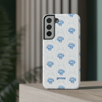 Fancy Teal Shell Phone Case
