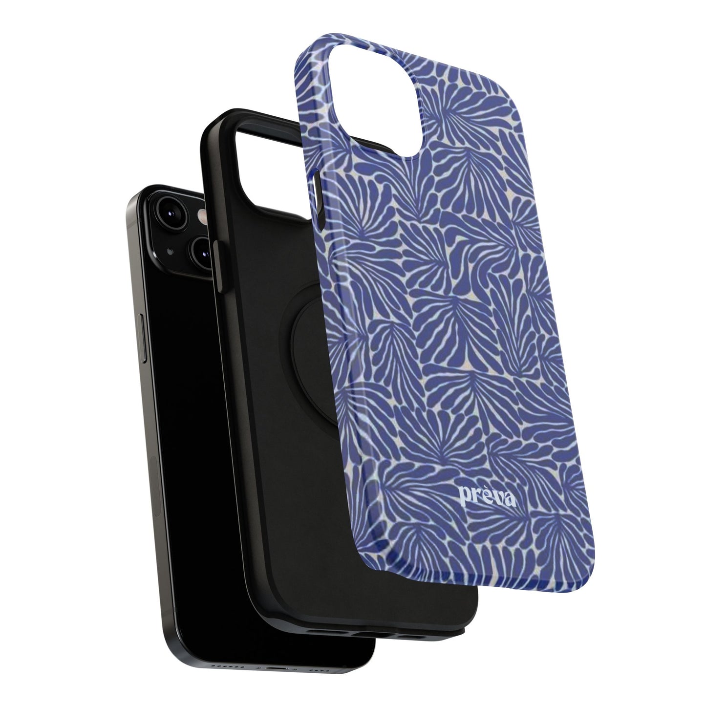 Blue Abstract Greek Phone Case