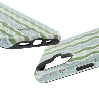 Green Waves Phone Case