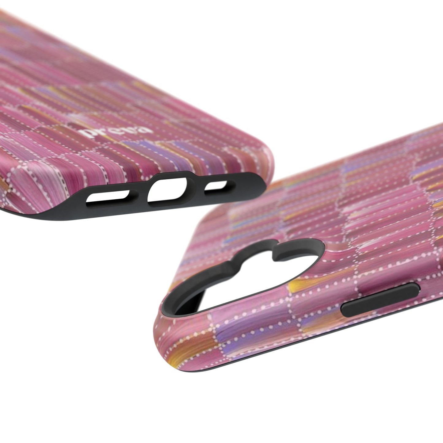 Pink Brushstroke Phone Case