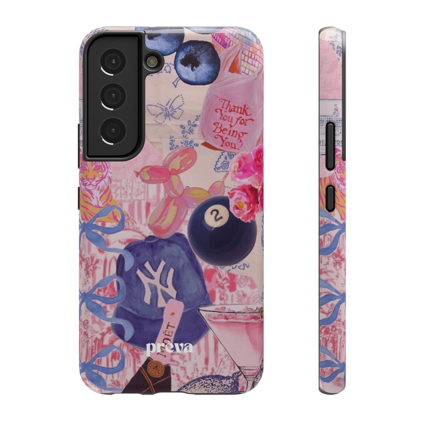Retro 8 Ball Collage Phone Case