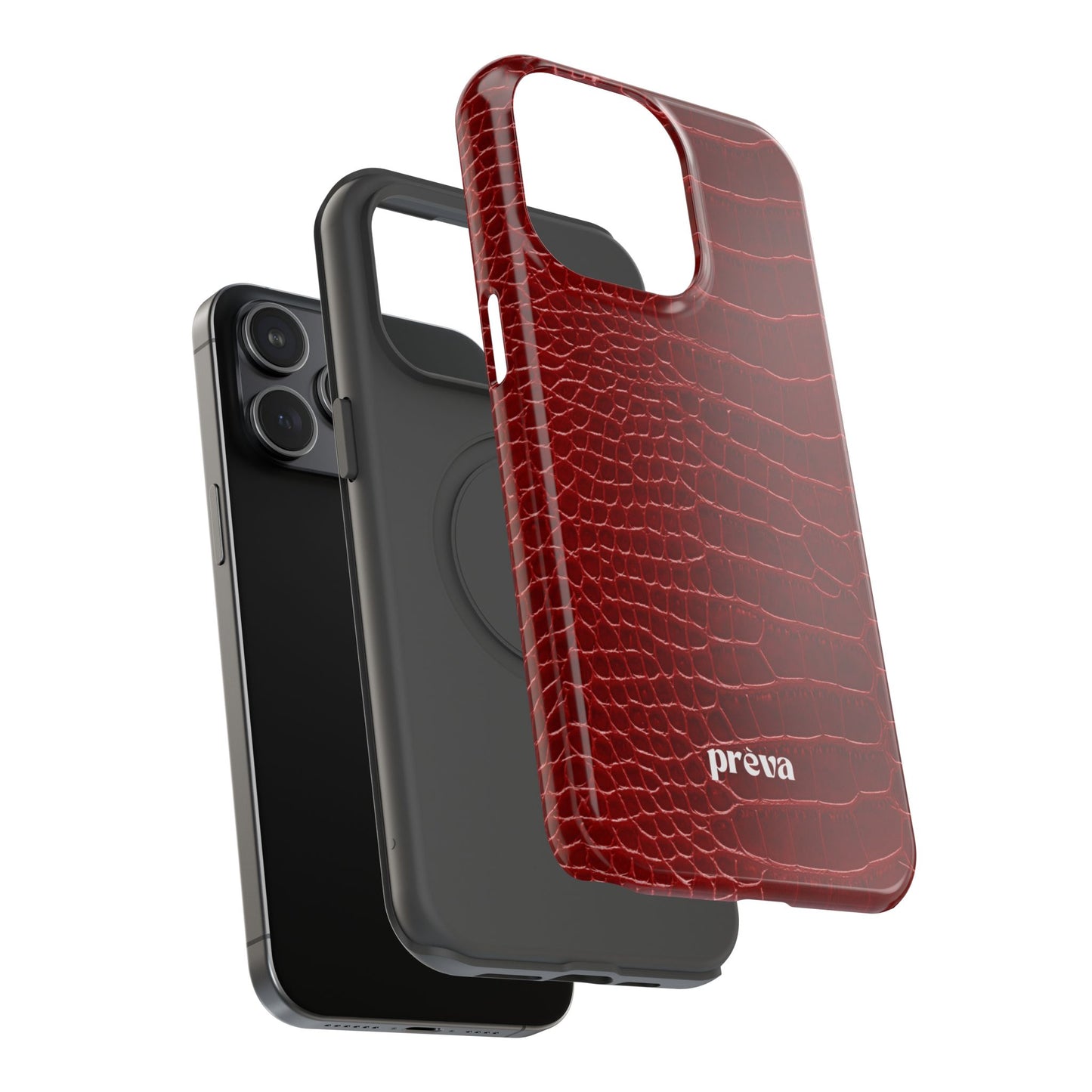 Red Croc Phone Case