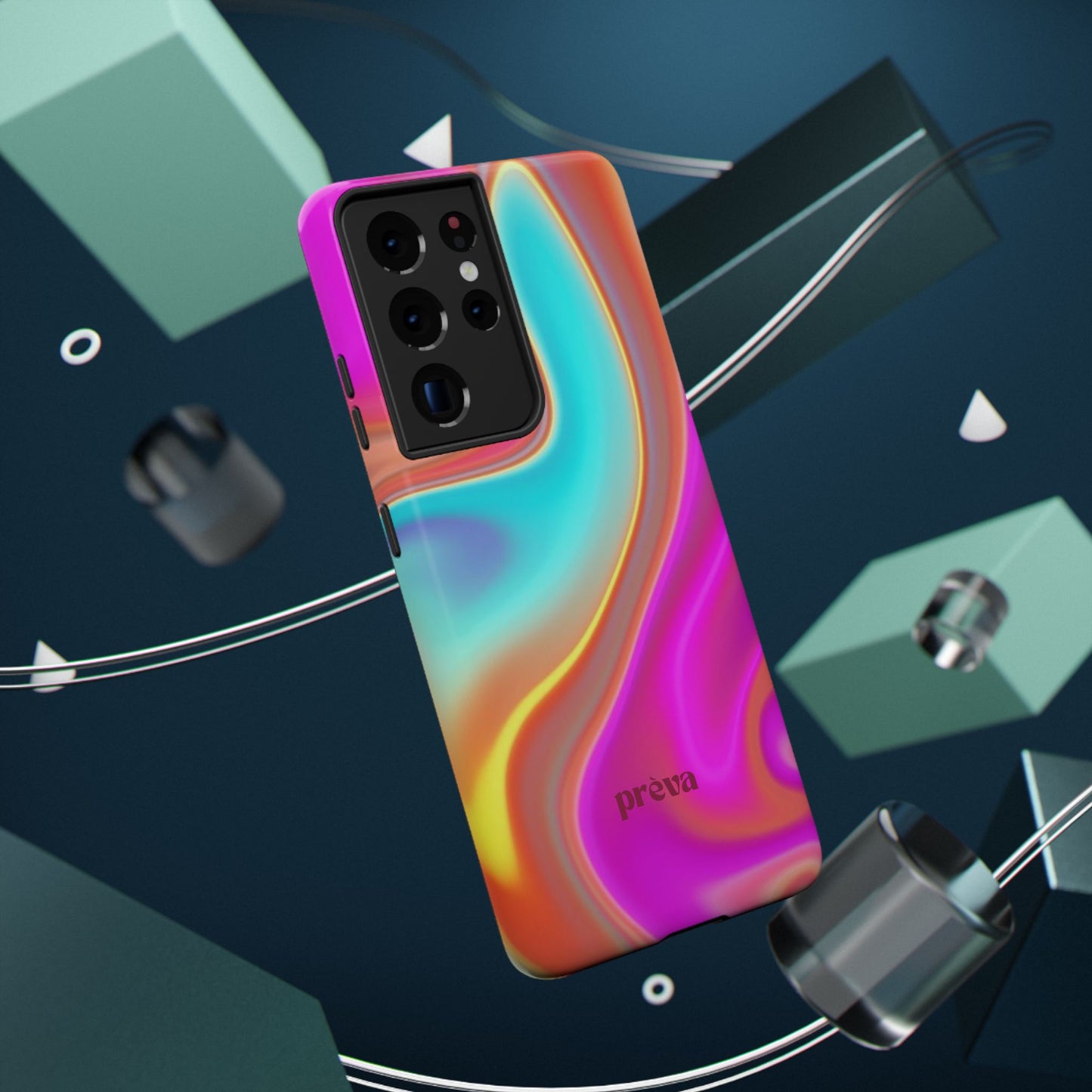 Iridescent Swirl Phone Case