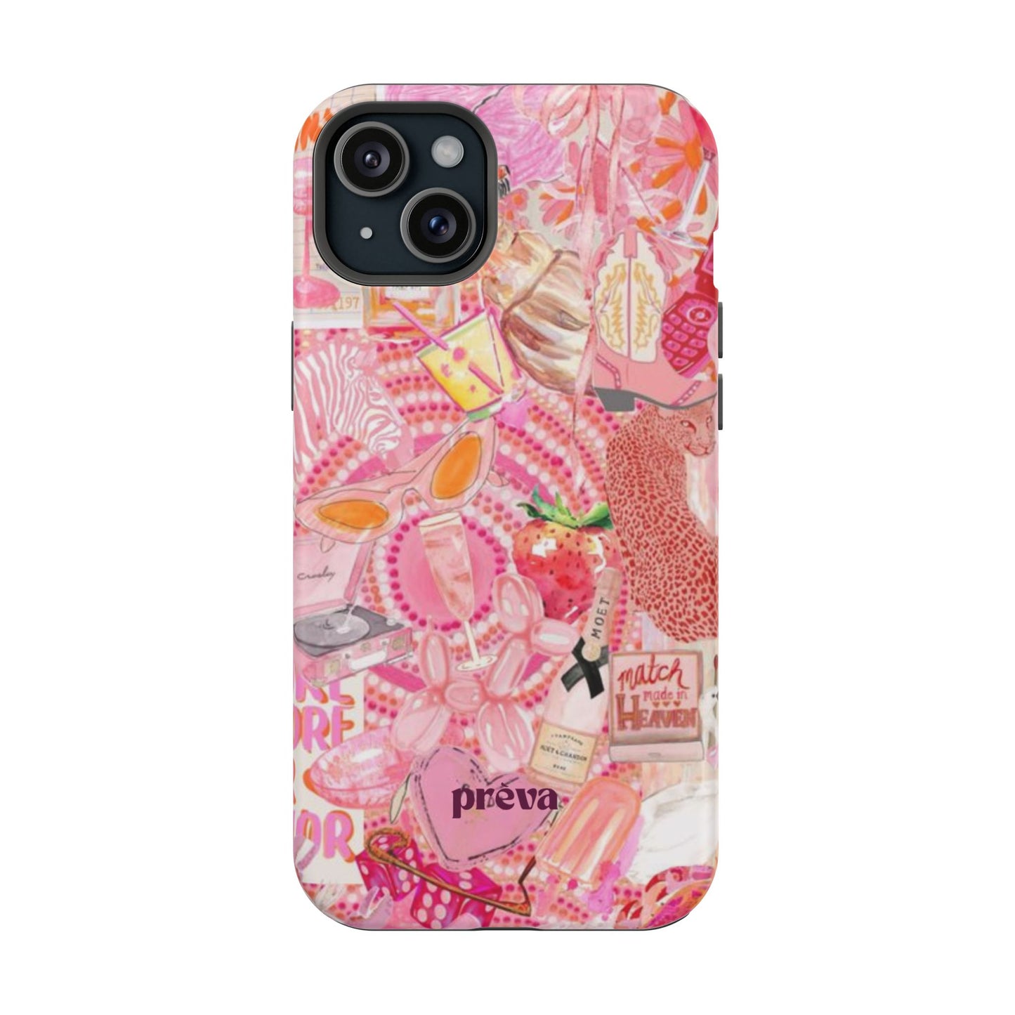 Pink Collage Phone Case