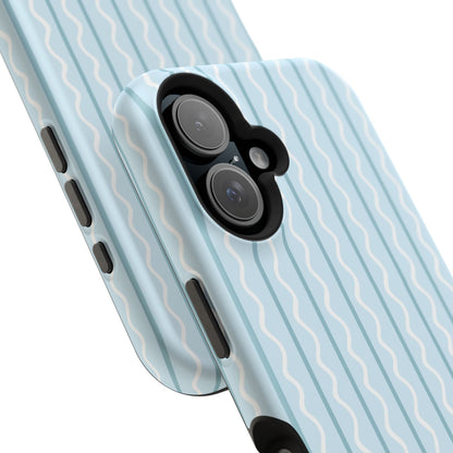 Blue Island Stripes Phone Case